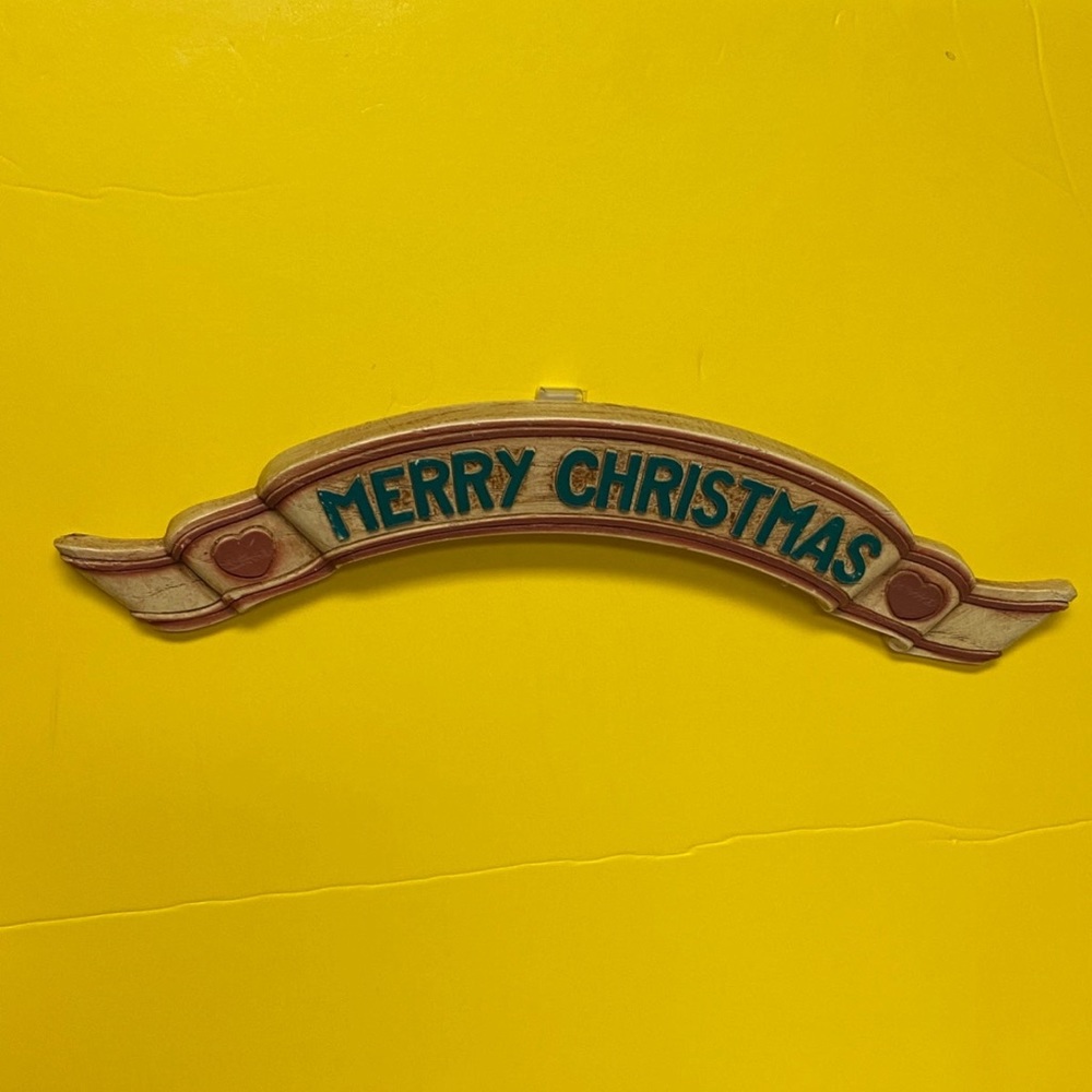 Home interiors and gifts vintage Christmas Signs wall plaque
